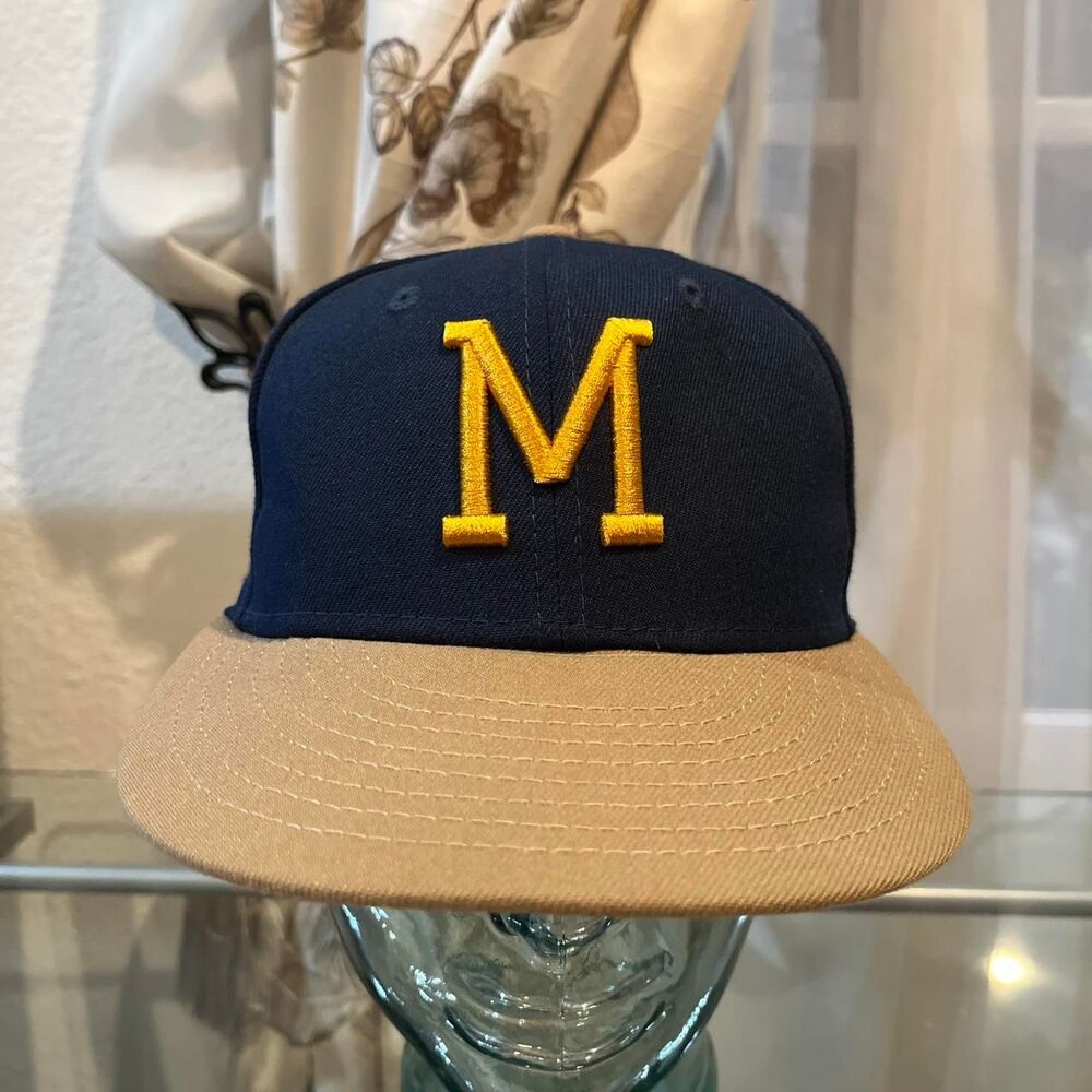 New-era Men's Navy and Blue Hat